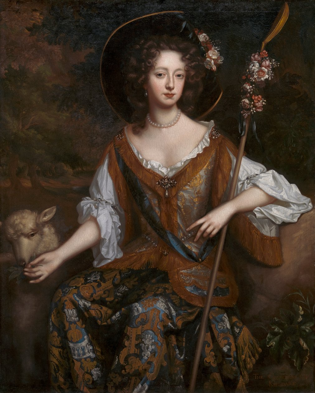 Elizabeth FitzGerald, Condessa de Kildare de Willem Wissing