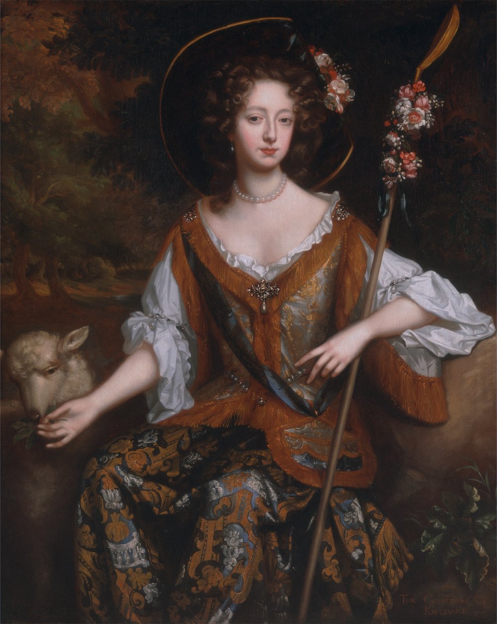 Elizabeth Jones, Condessa de Kildare de Willem Wissing
