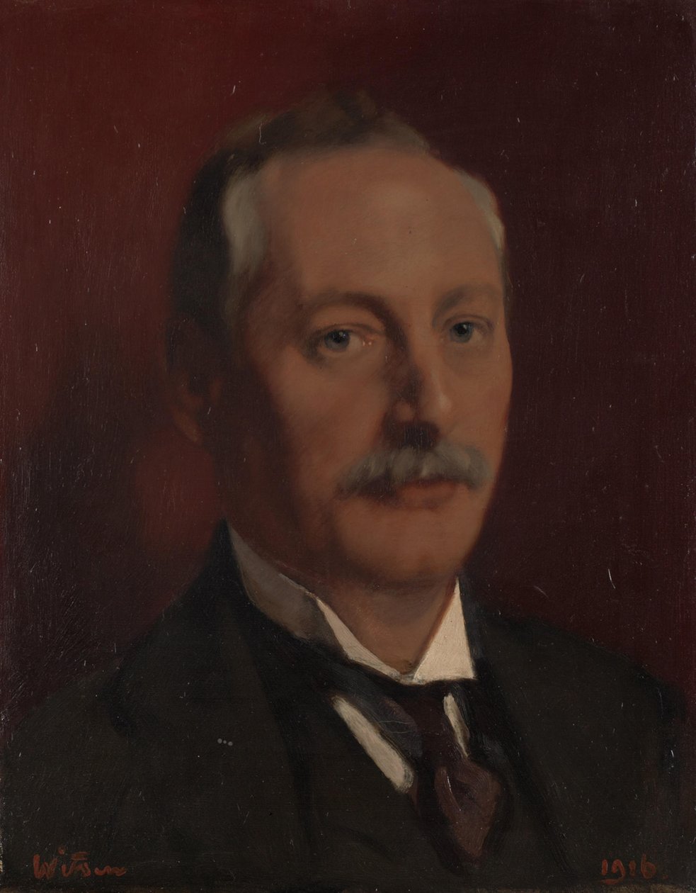 Alfred Gideon Boissevain (1870-1922), diretor e redator-chefe do Algemeen Handelsblad de Willem Witsen