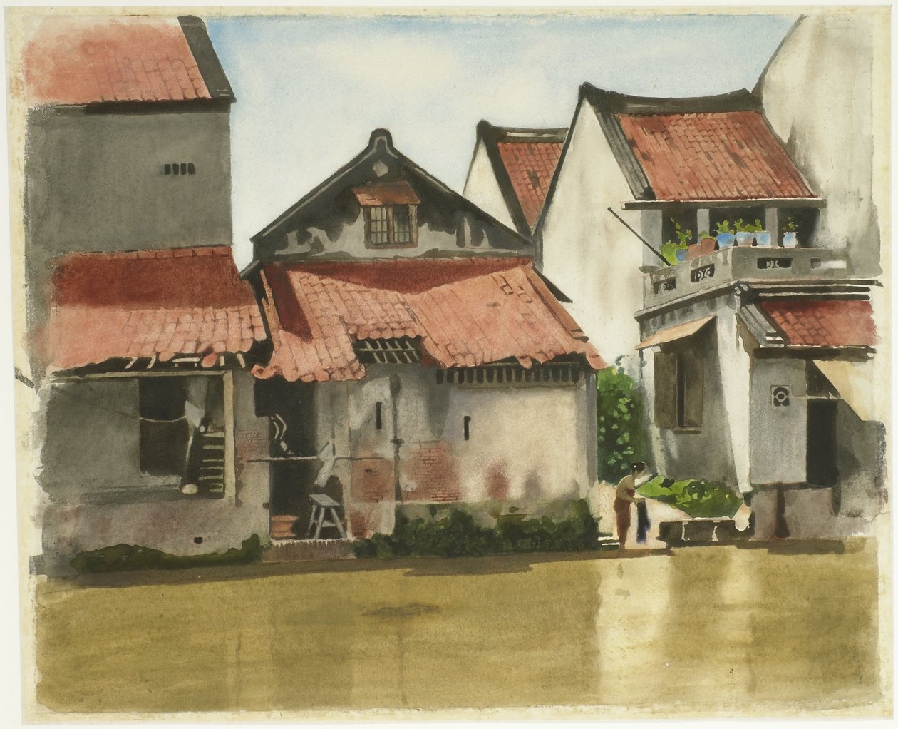 Cidade baixa de Batávia de Willem Arnoldus Witsen