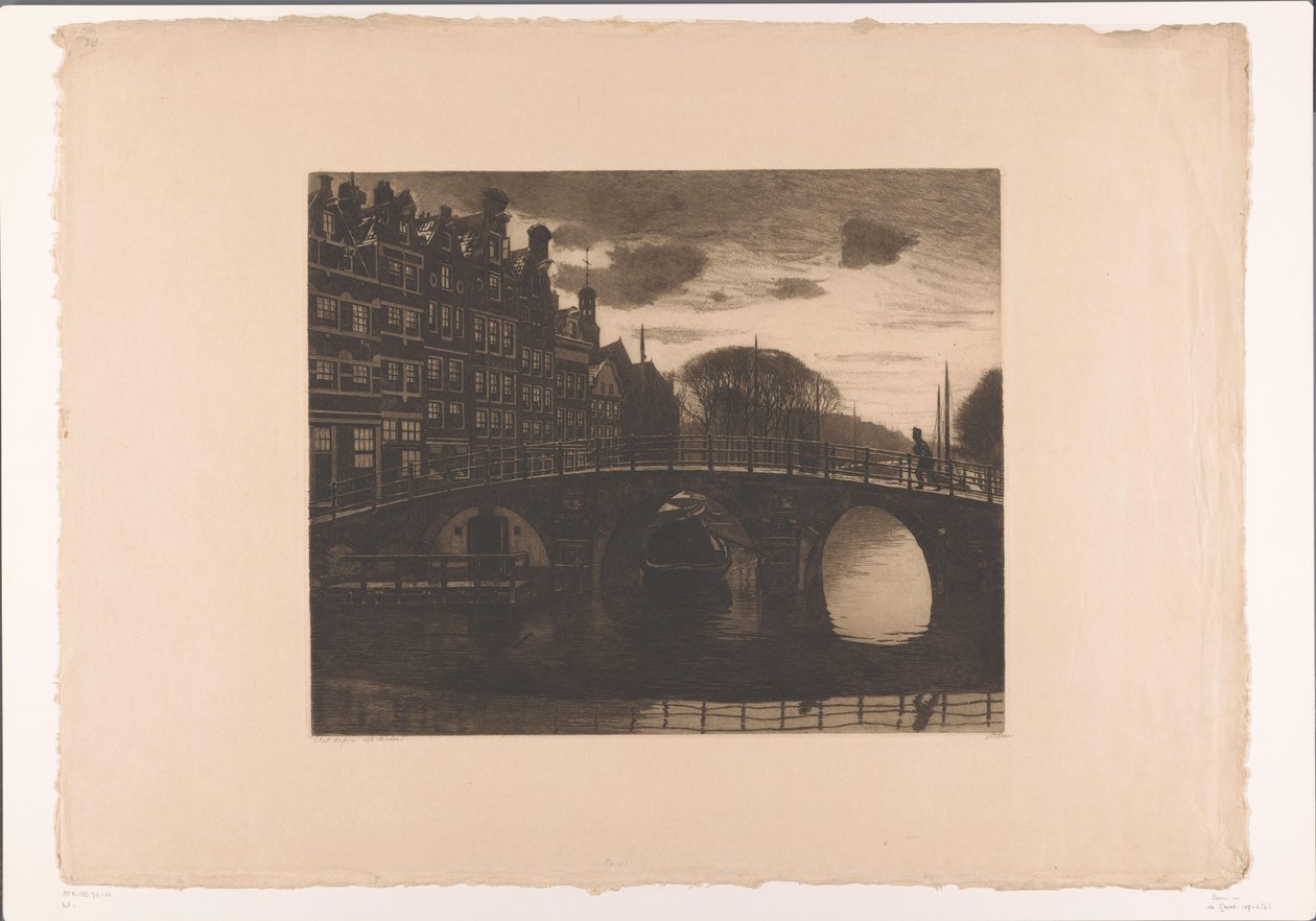 Brouwersgracht, Amsterdão de Willem Arnoldus Witsen