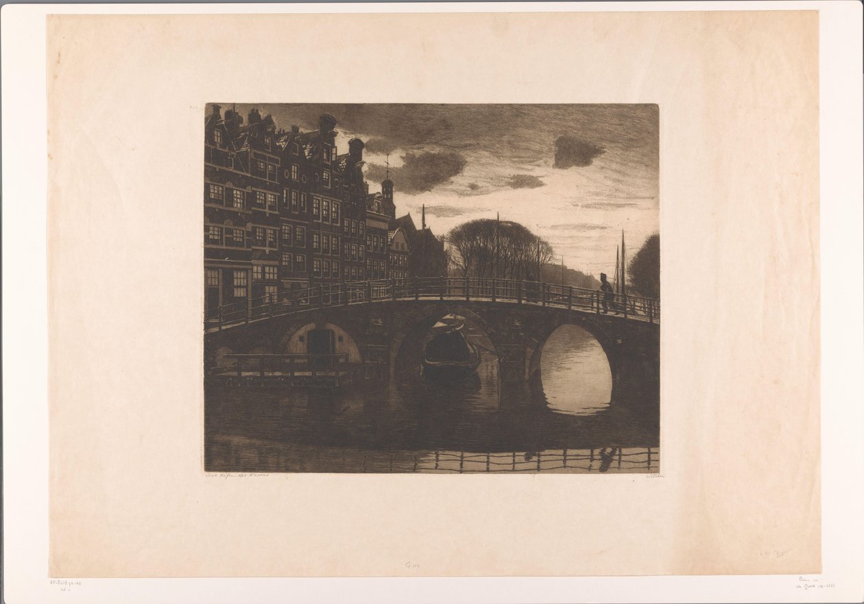 Brouwersgracht, Amsterdão de Willem Arnoldus Witsen