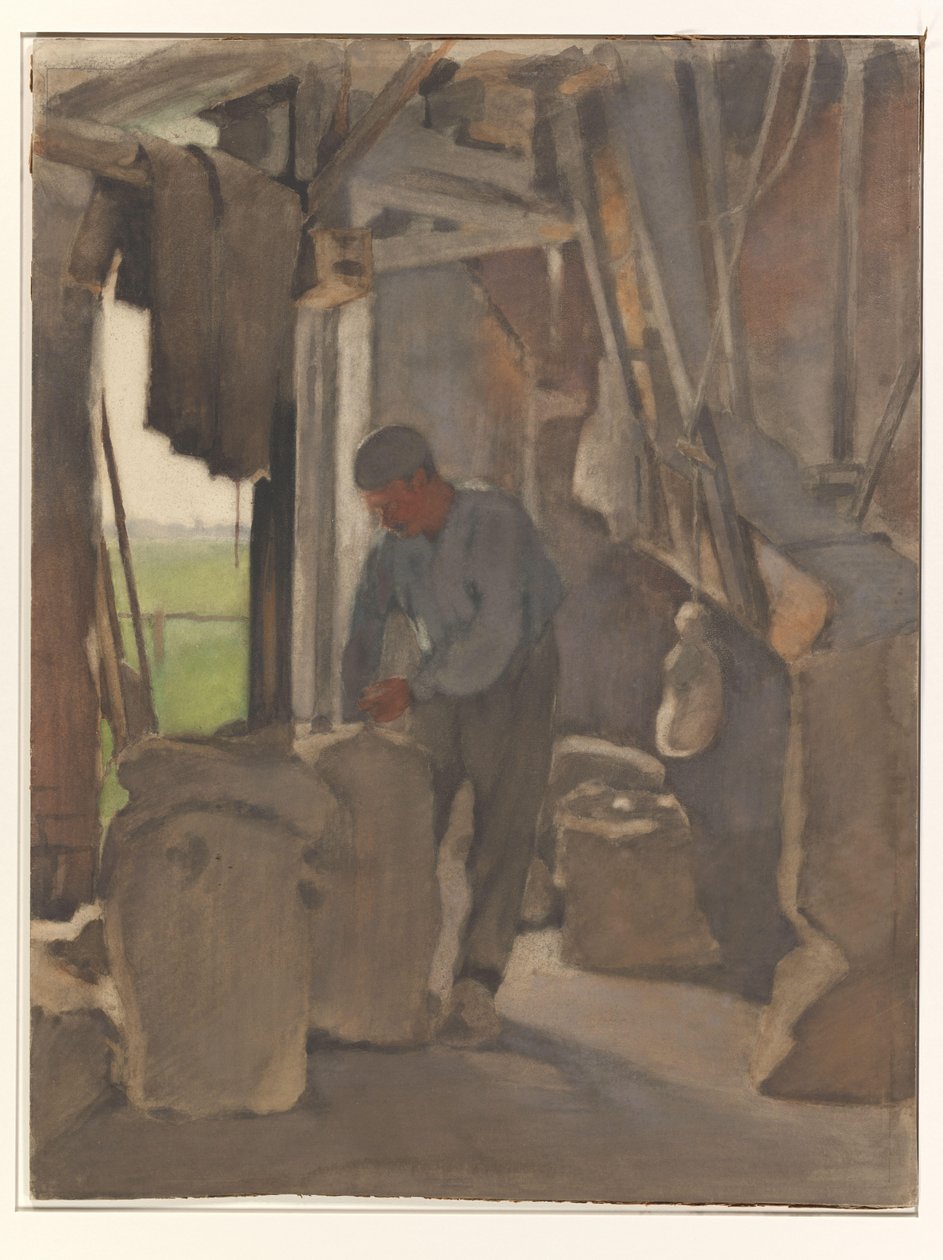 O moleiro, enchendo os bolsos de Willem Arnoldus Witsen