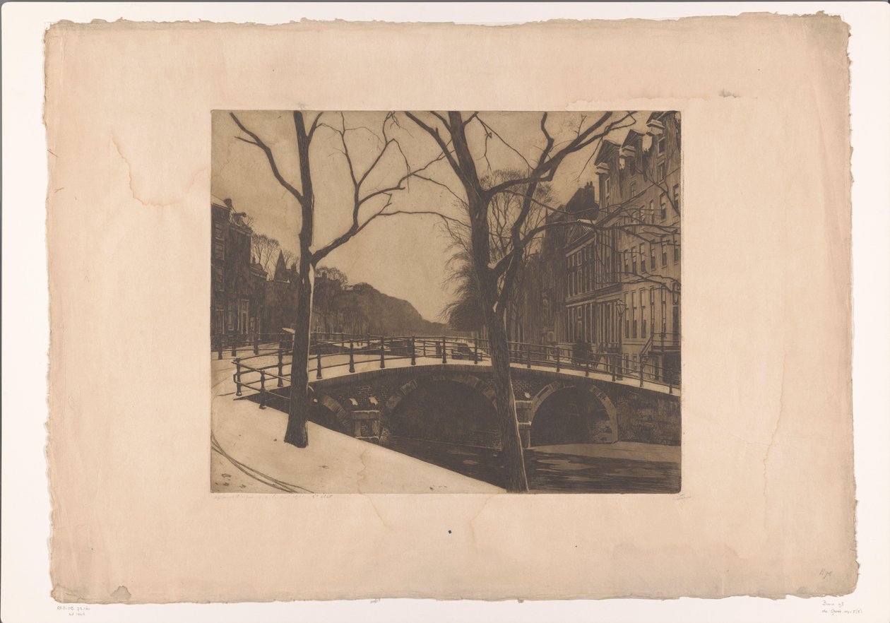 Herengracht, Amsterdão de Willem Arnoldus Witsen