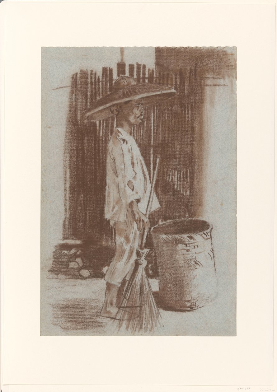 Varredor de rua indonésio de Willem Arnoldus Witsen