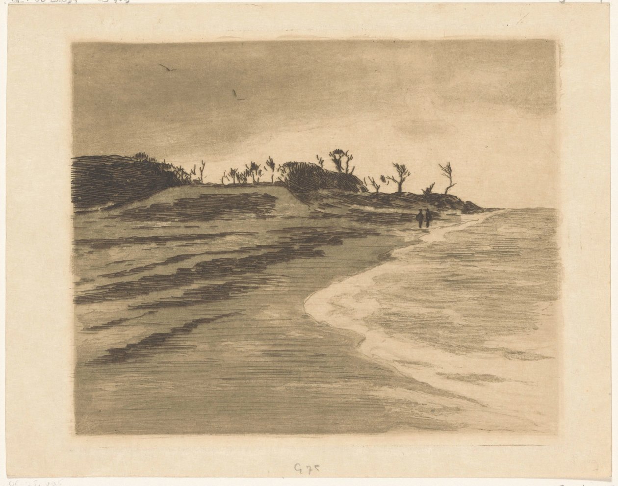 Litoral do Zuiderzee em Valkeveen de Willem Arnoldus Witsen