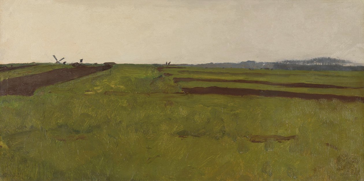 Paisagem com campos de Willem Witsen