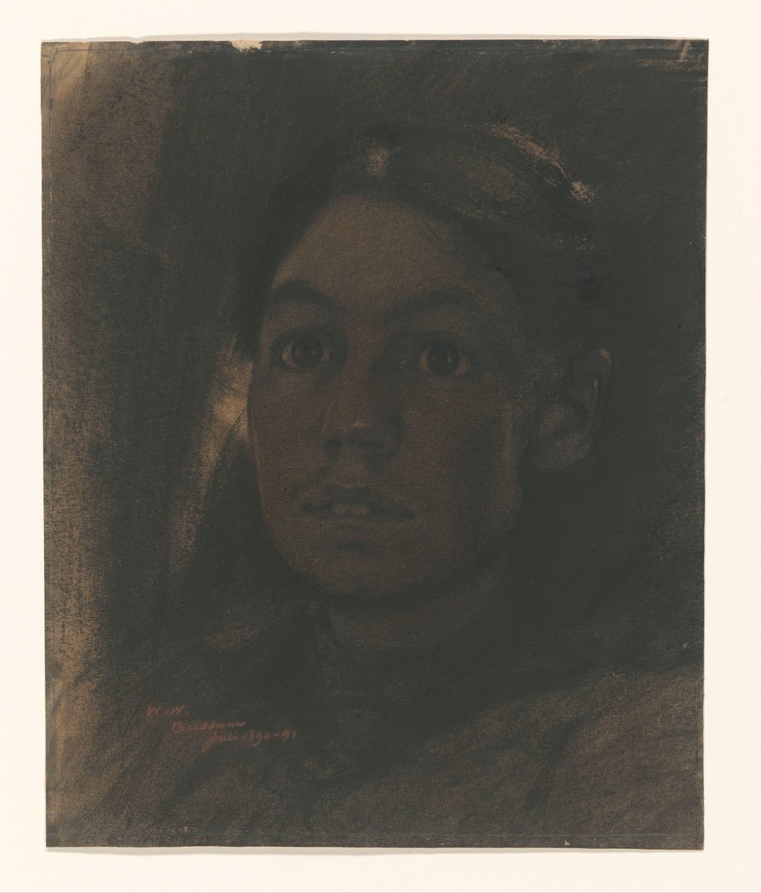 Retrato de Martha van Eeden-van Vloten de Willem Arnoldus Witsen