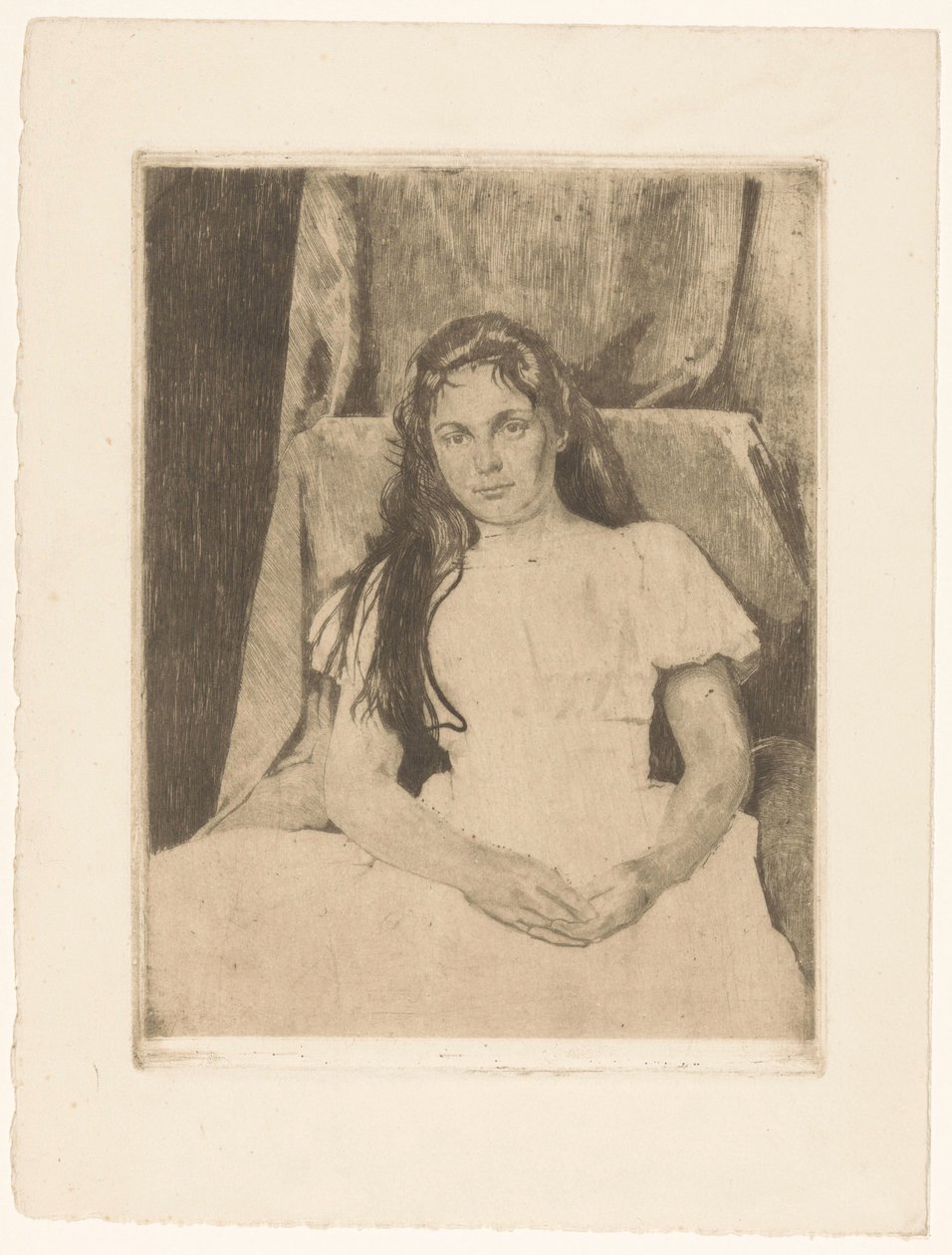 Retrato de uma mulher desconhecida de Willem Arnoldus Witsen