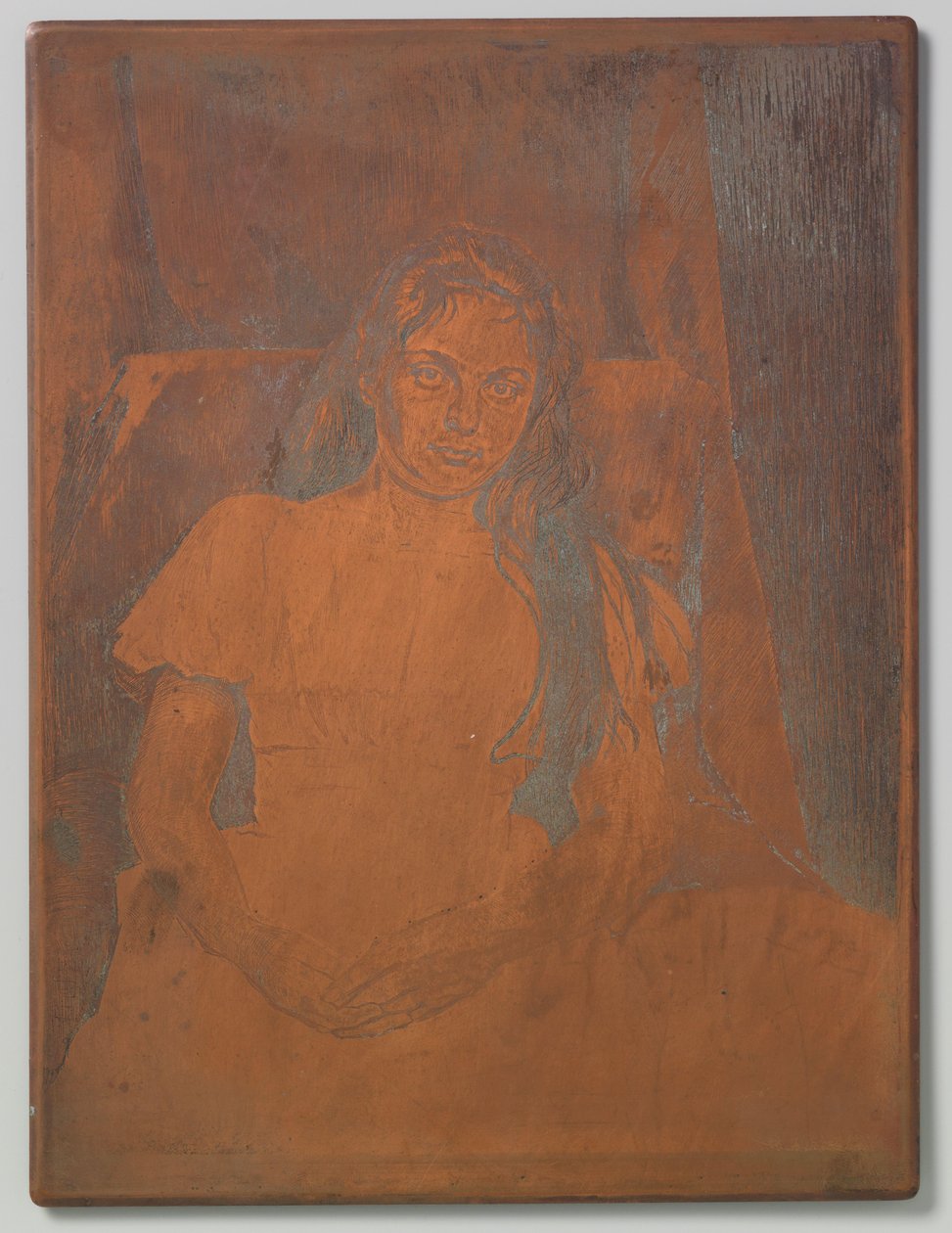 Retrato de uma mulher desconhecida, possivelmente Greta de Koning de Willem Arnoldus Witsen