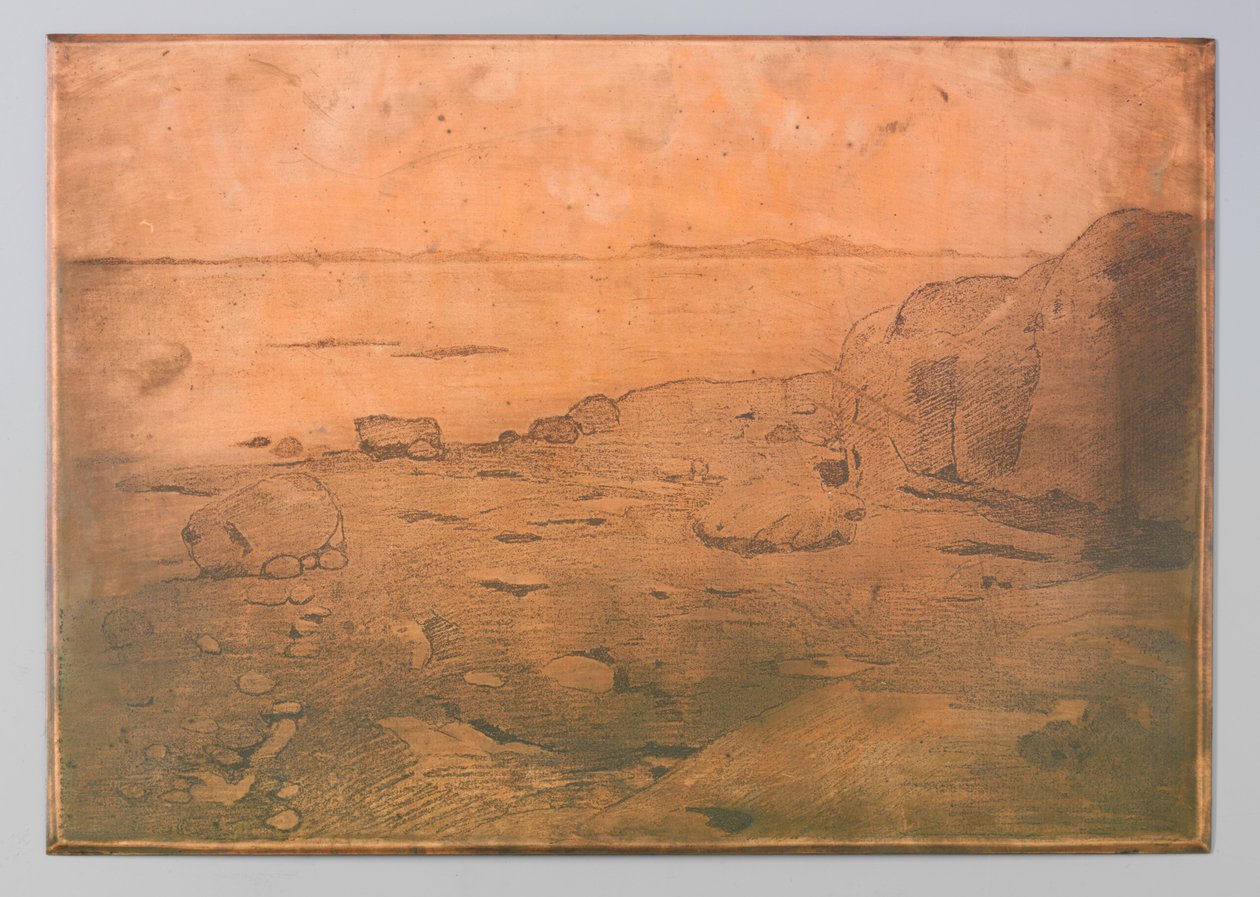 Rocky Coast em St. Andrews, Canadá de Willem Arnoldus Witsen