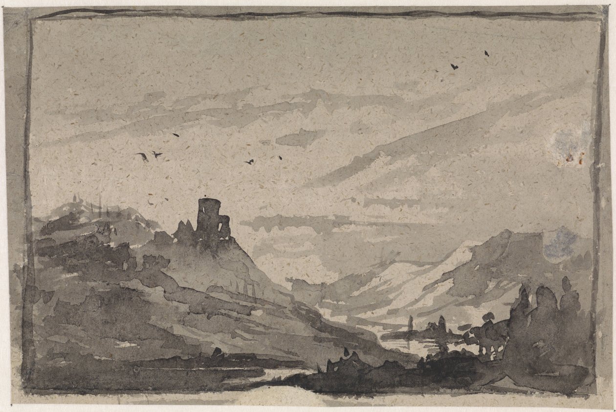 Paisagem de montanha de Willem de Famars Testas