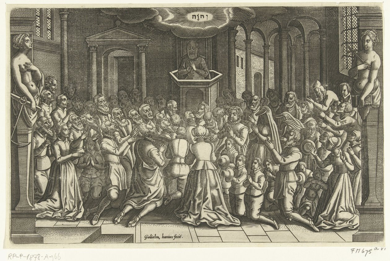 Obrigado pelo alívio de Leiden, 1574 Leiden durante o cerco e alívio, 1574 (título da série) de Willem de Haen