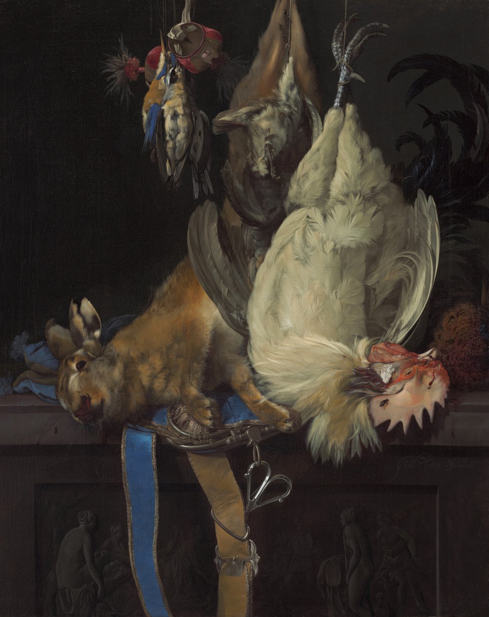 Still Life with Dead Game, 1661. de Willem van Aelst