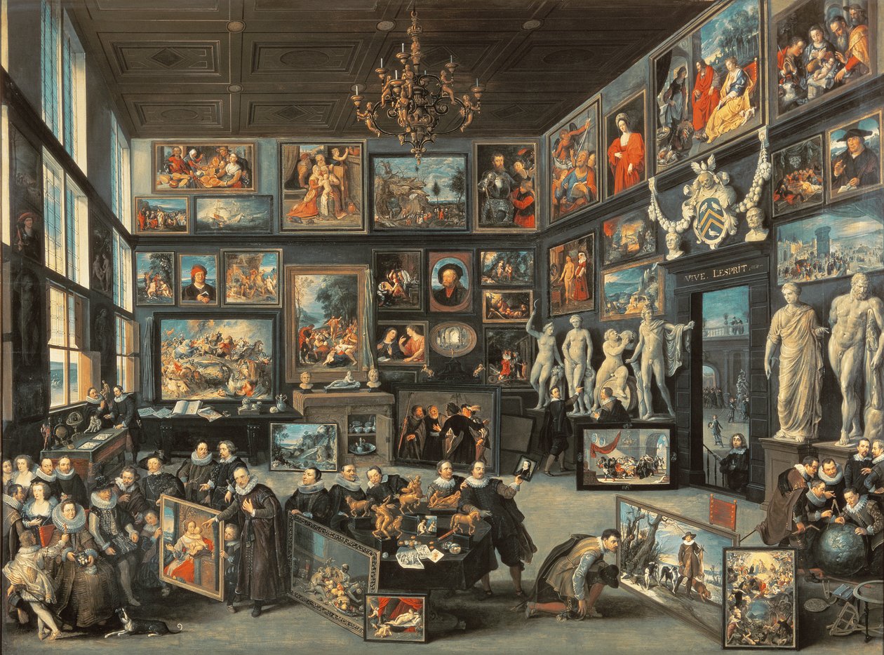 A galeria de Cornelis van der Geest de Willem van II Haecht