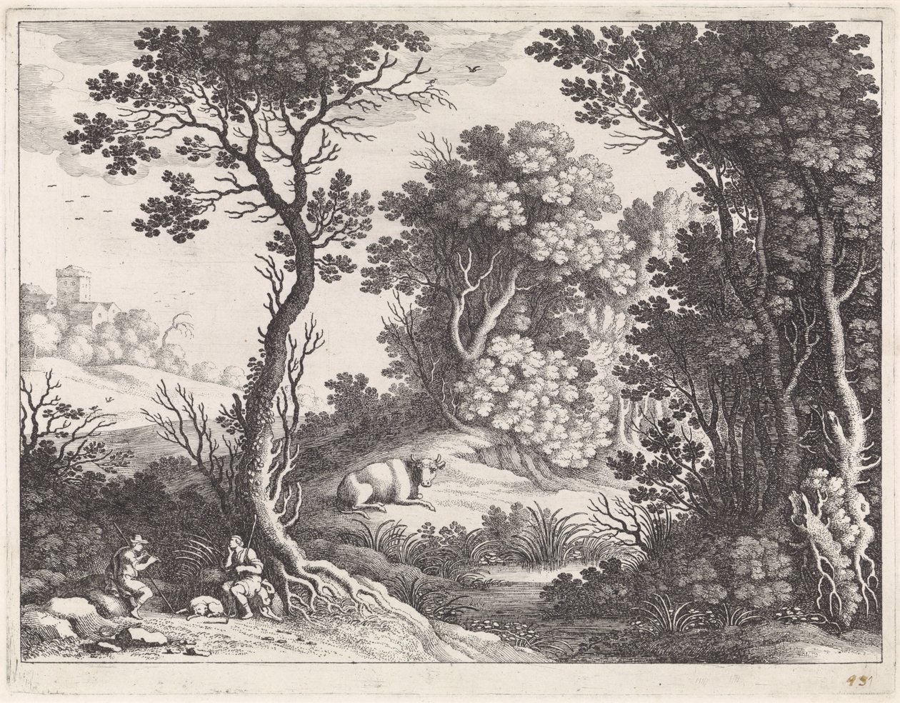 Mercúrio, Argus e Io de Willem van Nieulandt (II)
