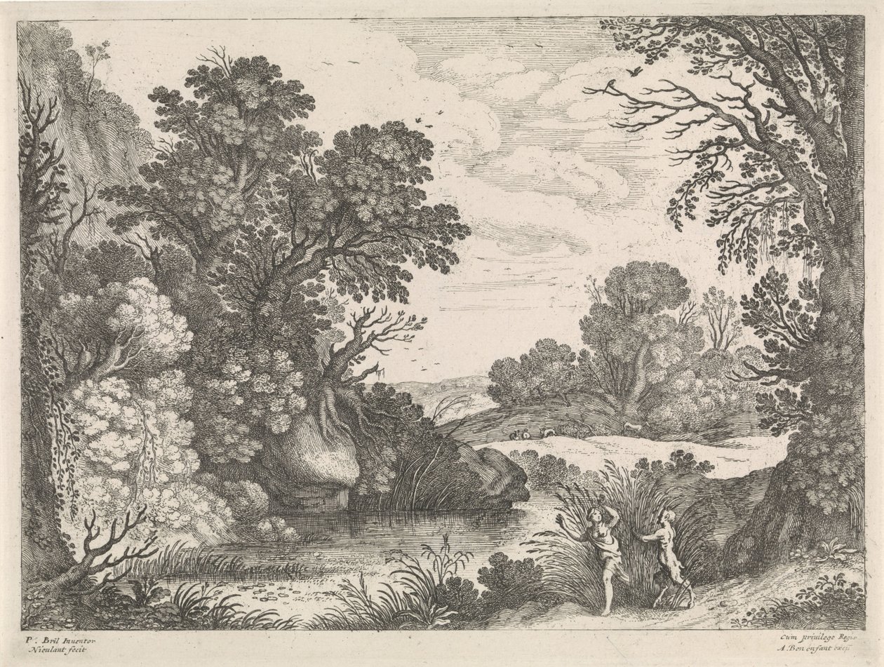 Pan e Syrinx de Willem van Nieulandt (II)