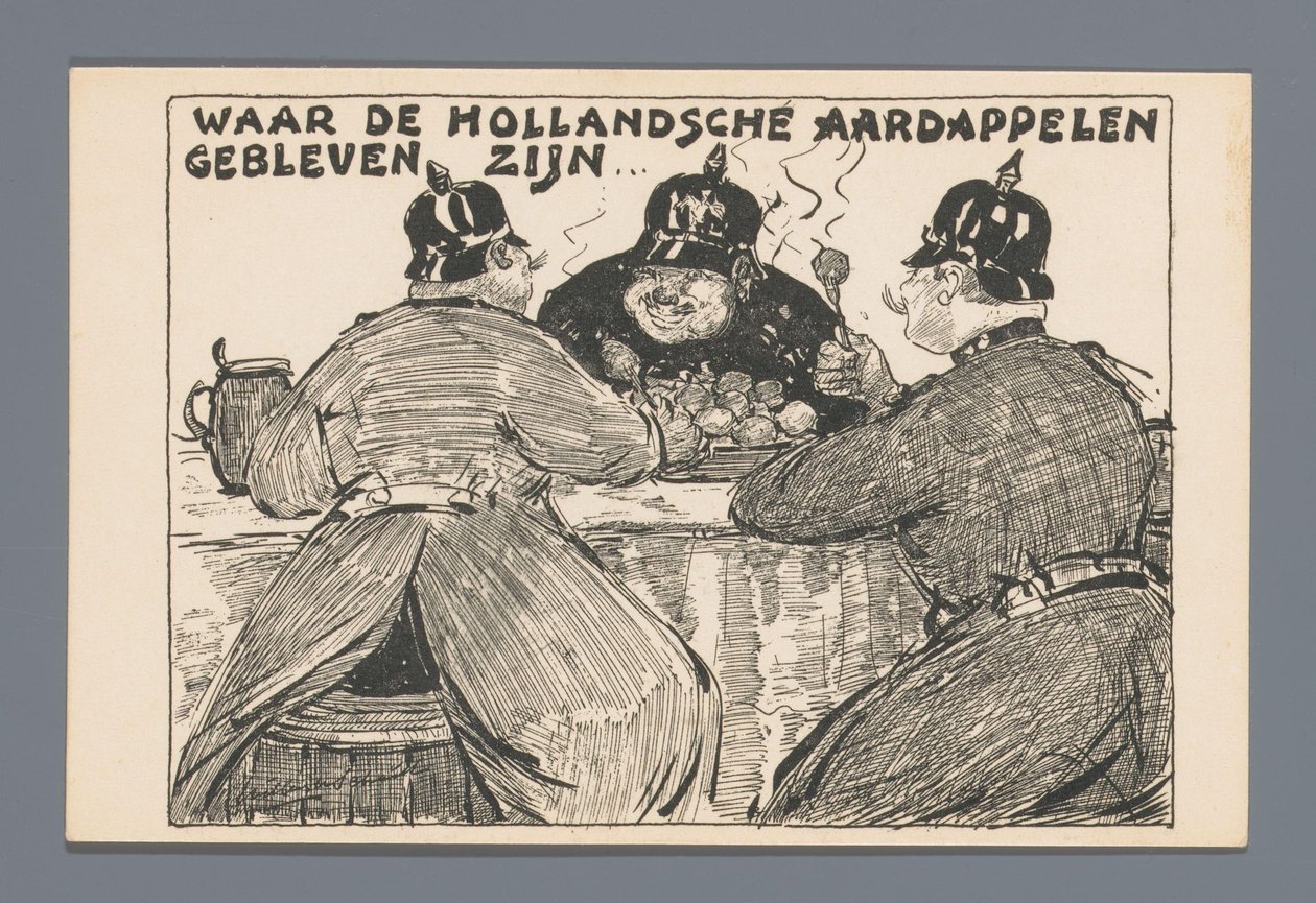 Para onde foram as batatas holandesas... (título sobre o objecto) de Willem van Schaik