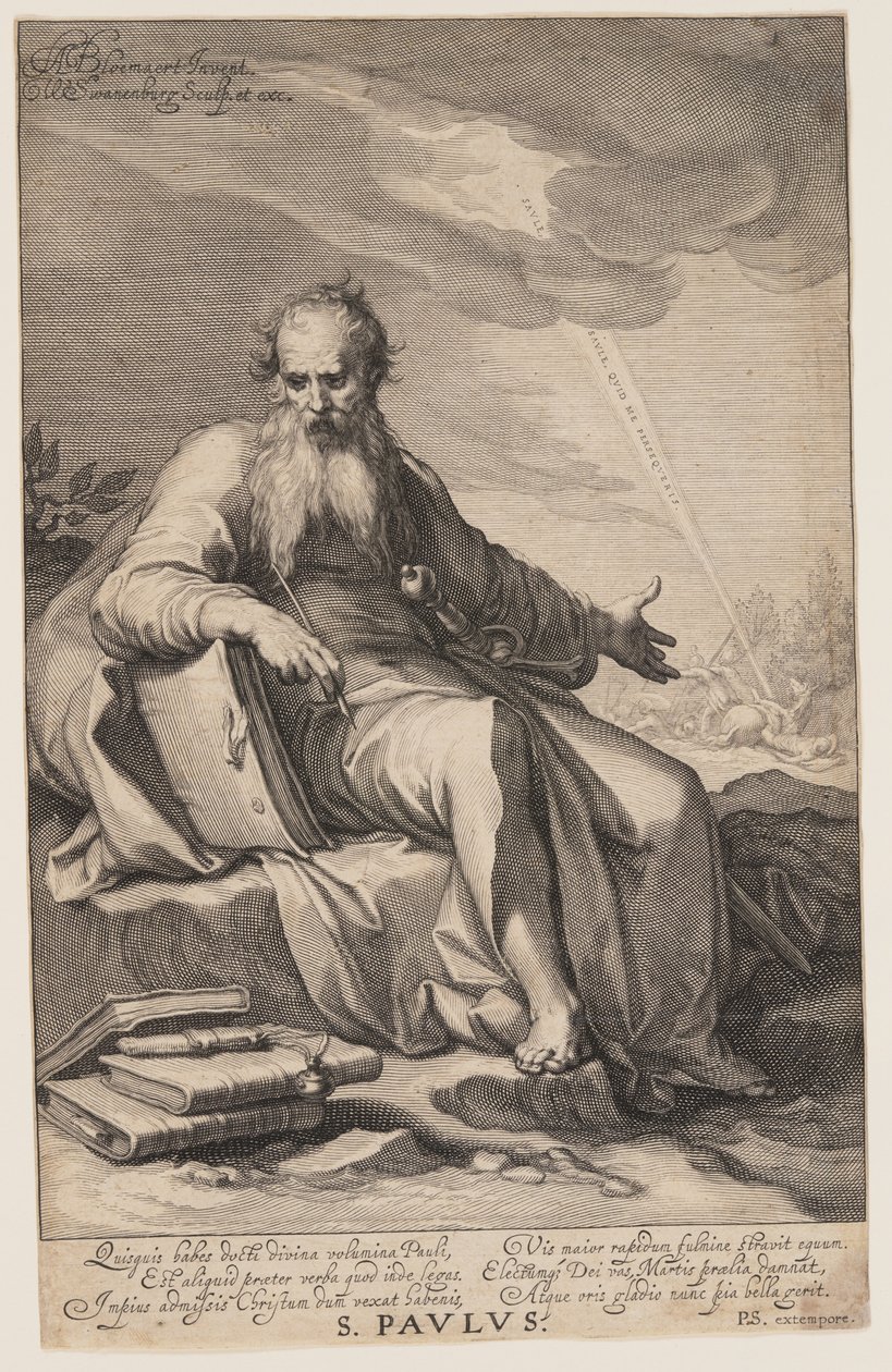 São Paulo, de Pecadores do Antigo e do Novo Testamento de Willem van Swanenburgh