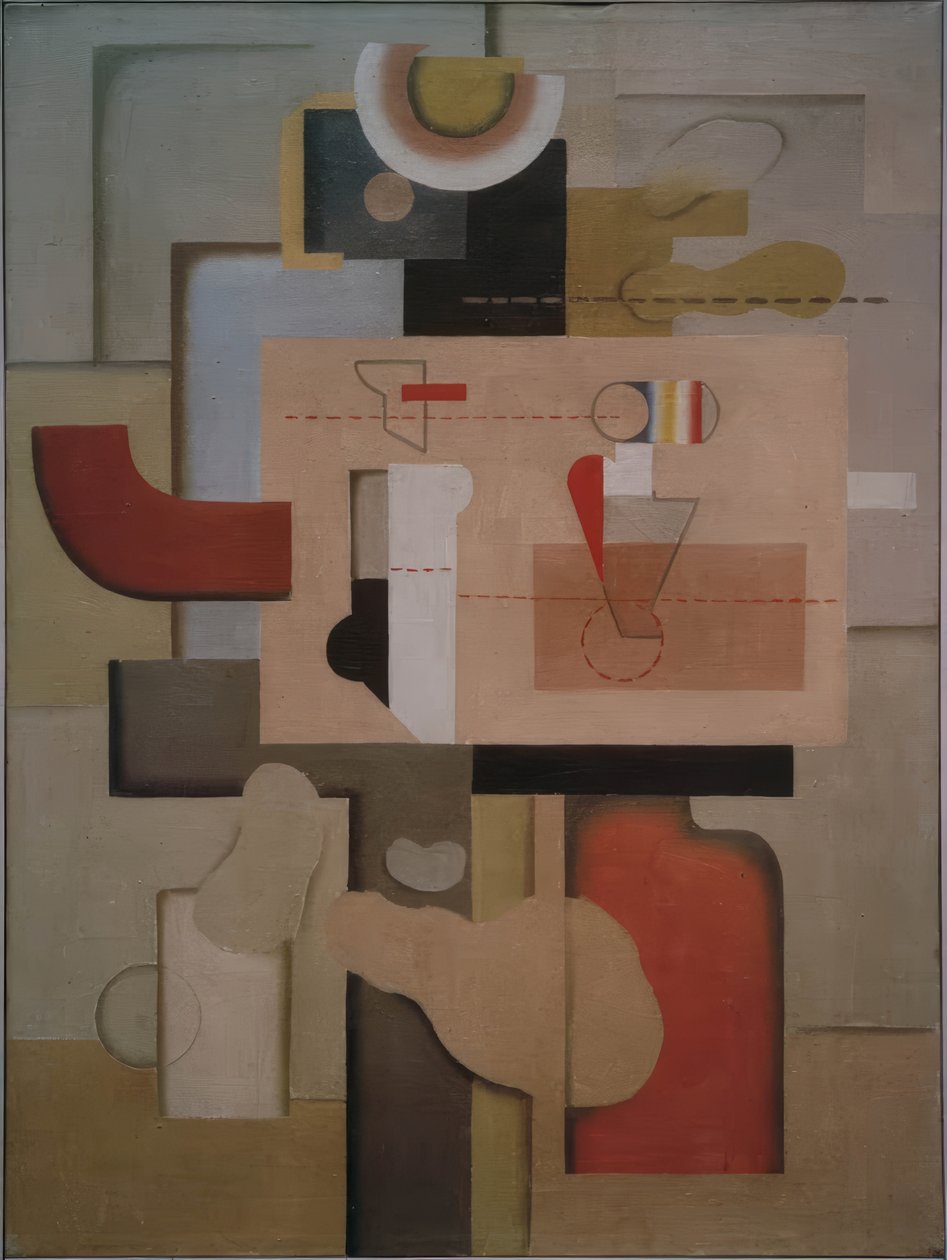 Imagem do estúdio I de Willi Baumeister