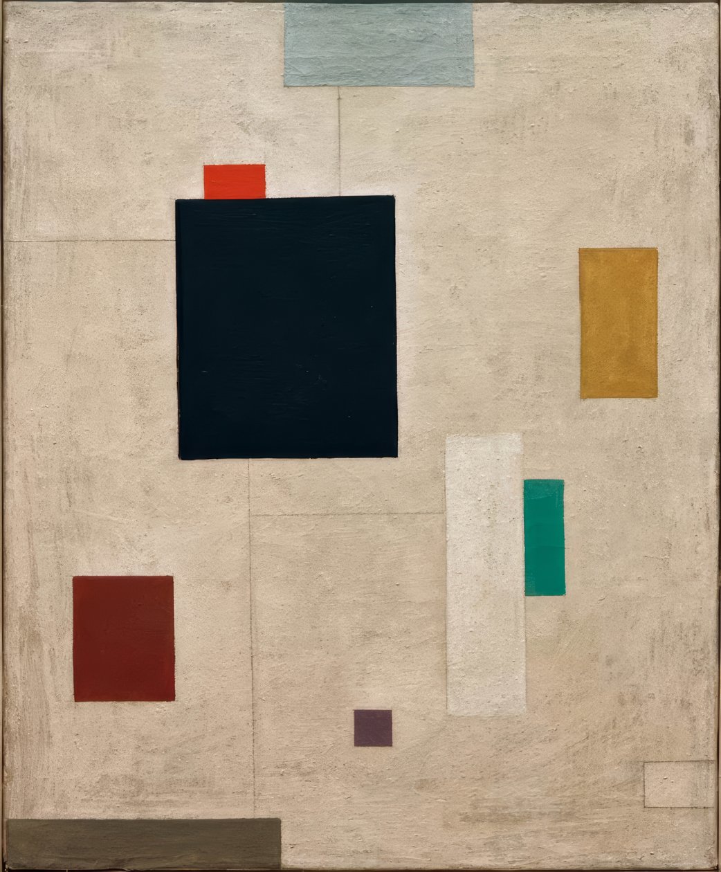 Figura com campo preto de Willi Baumeister