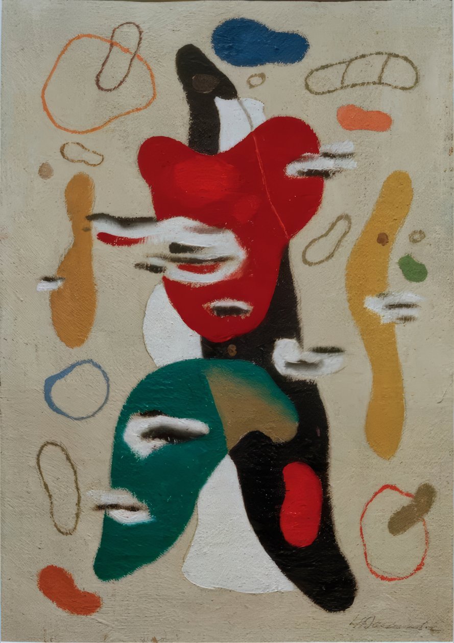 Figura de chama de Willi Baumeister