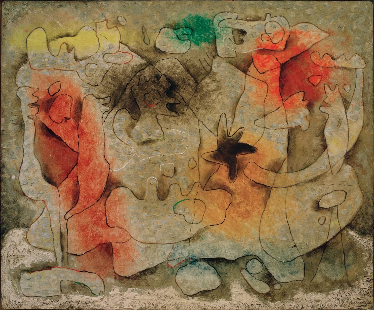 Conversa V de Willi Baumeister