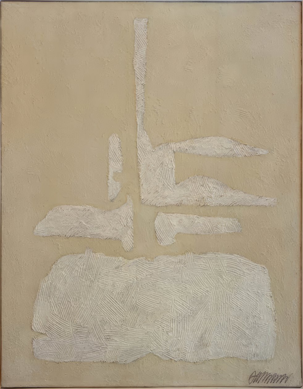 Hani-i-branco com penteado de Willi Baumeister