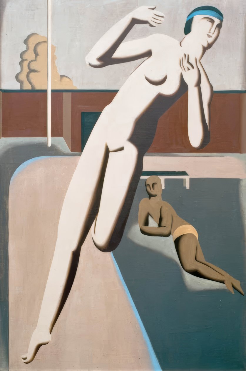 Corredora II de Willi Baumeister