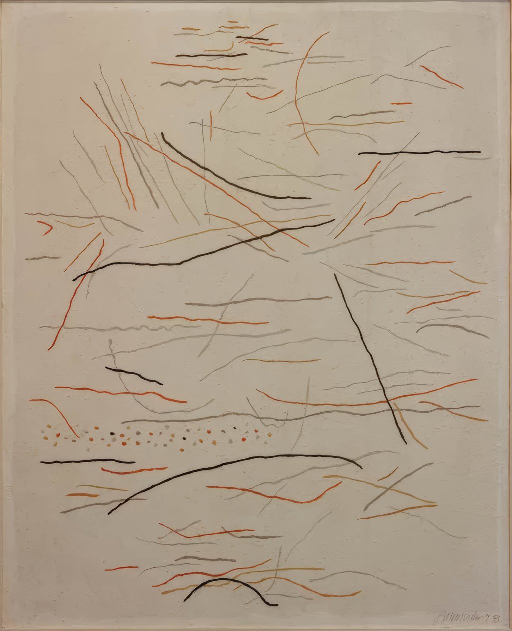 linhas de Willi Baumeister