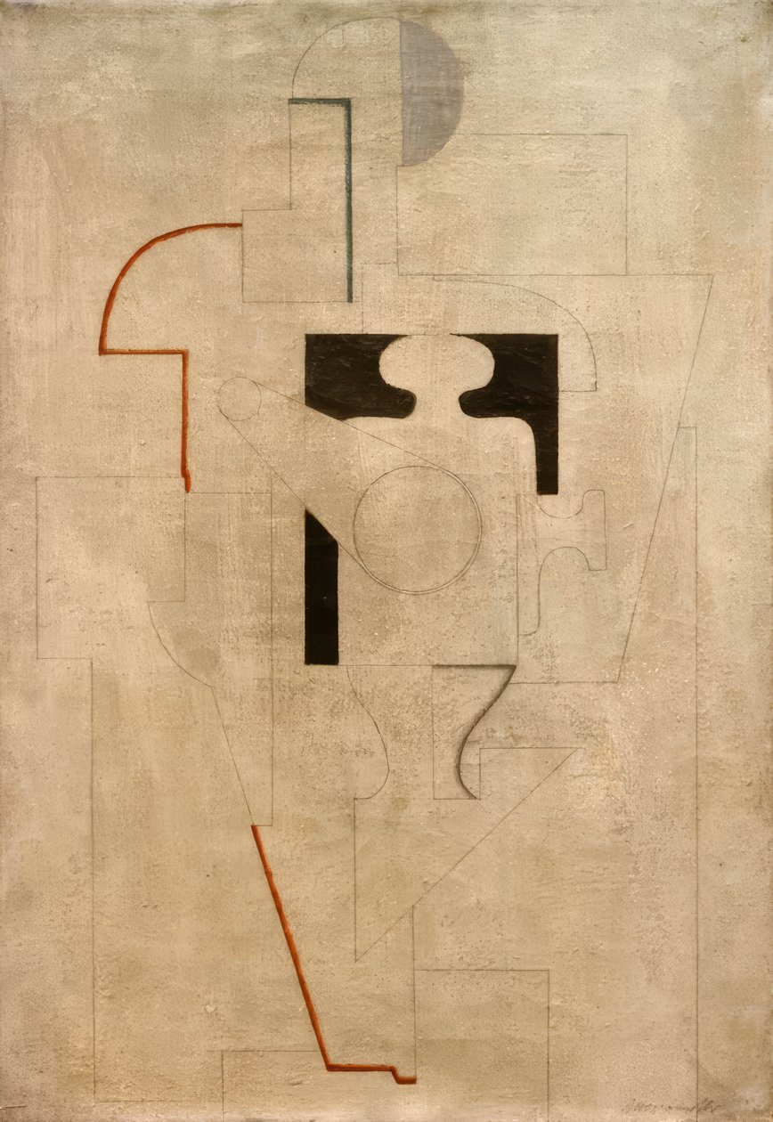 M 2 em cinzento de Willi Baumeister