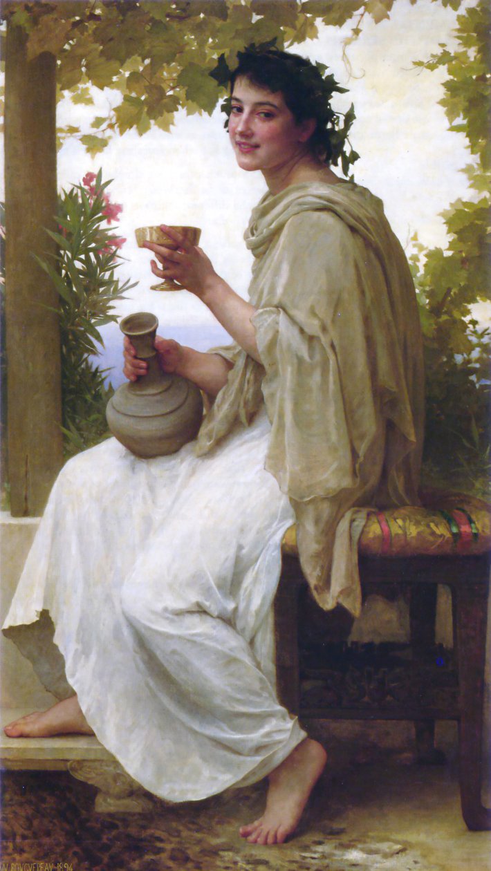 Bacante de William Adolphe Bouguereau