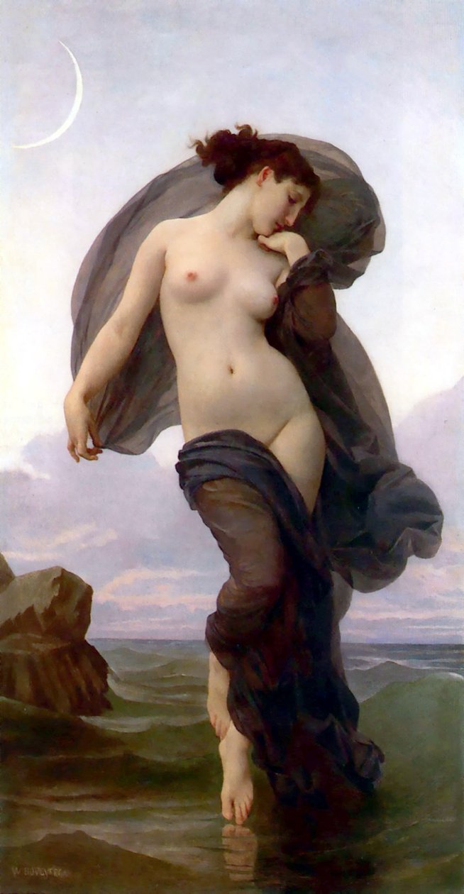 Humor à noite de William Adolphe Bouguereau