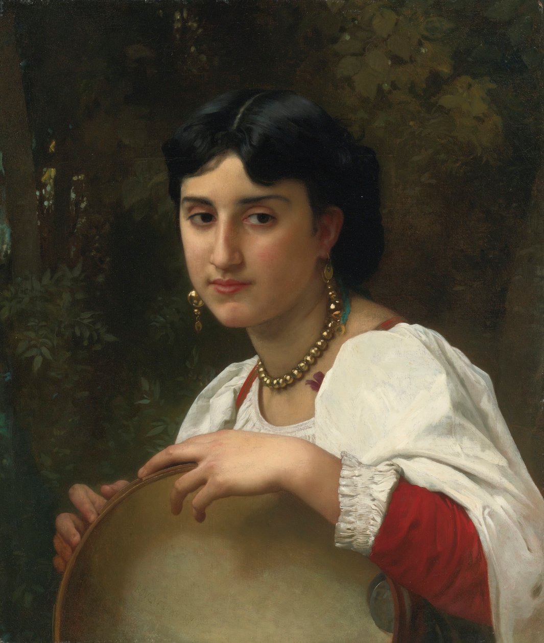 Pandeiro italiano de William Adolphe Bouguereau