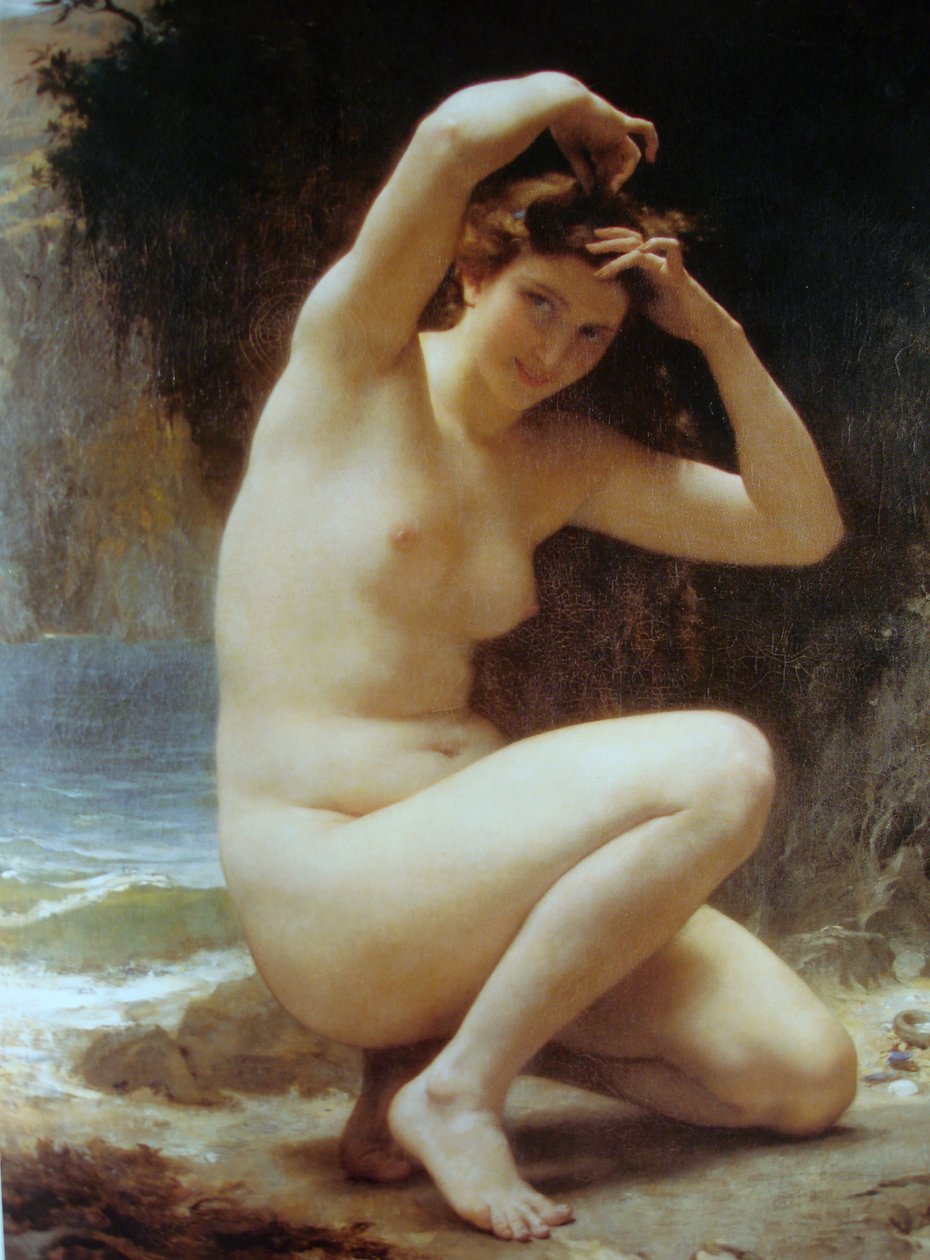 O banheiro de Vênus de William Adolphe Bouguereau
