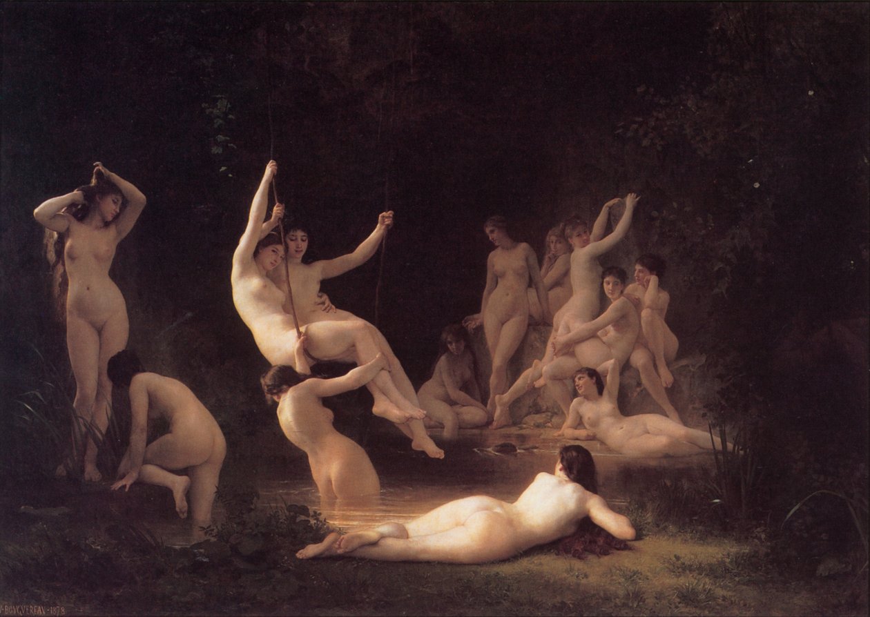 Ninfas de William Adolphe Bouguereau