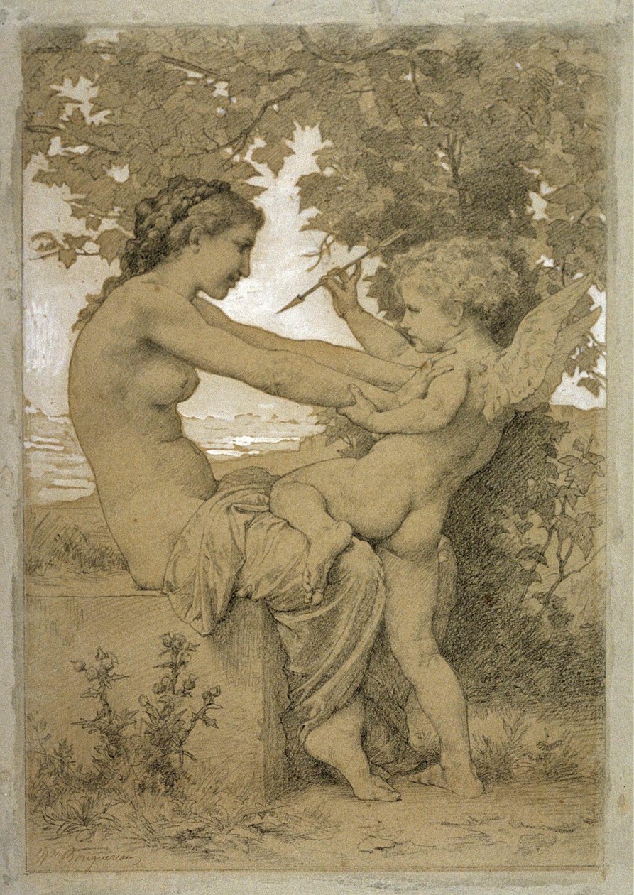 Ama a resistência de William Adolphe Bouguereau