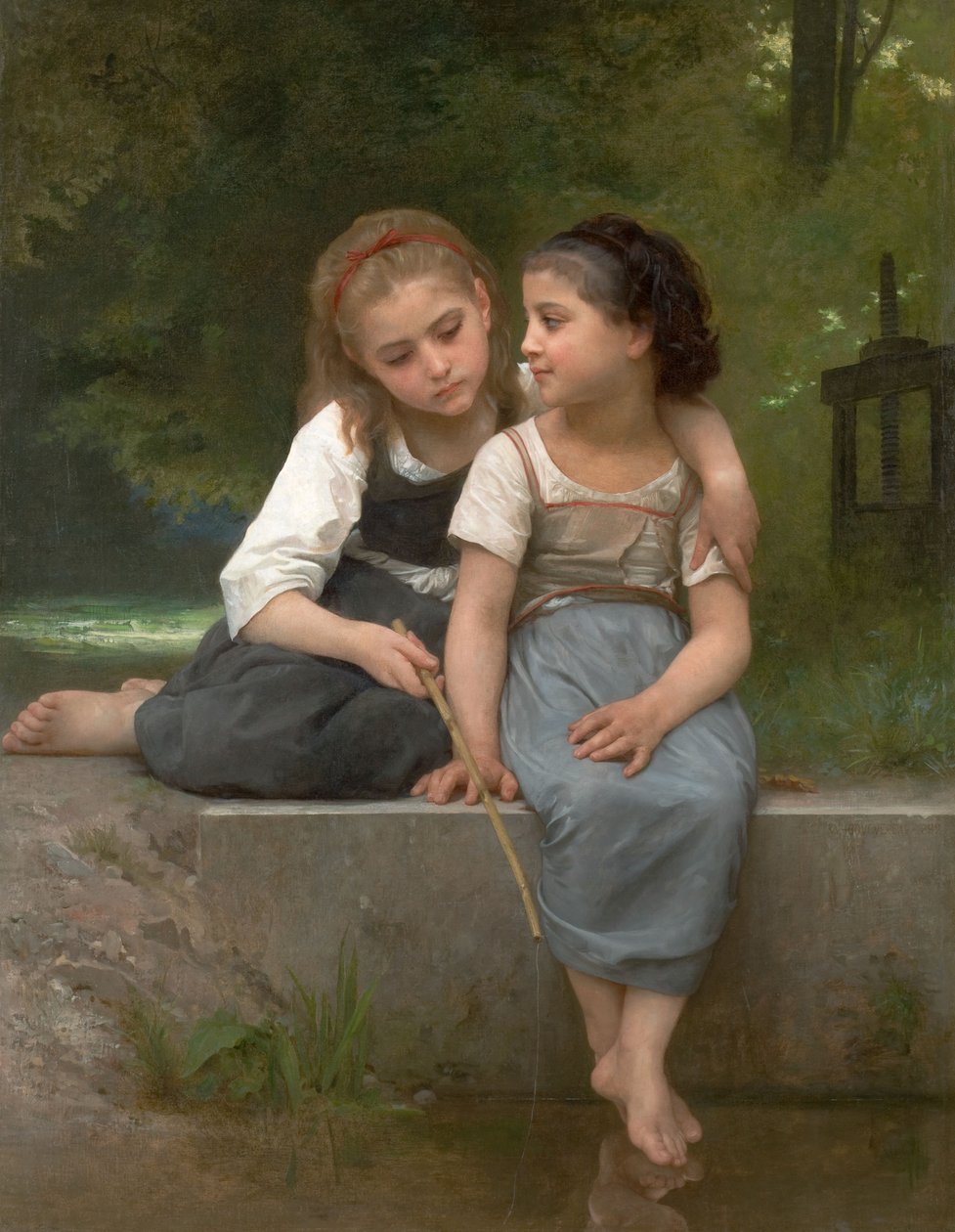 Pesca de rãs de William Adolphe Bouguereau