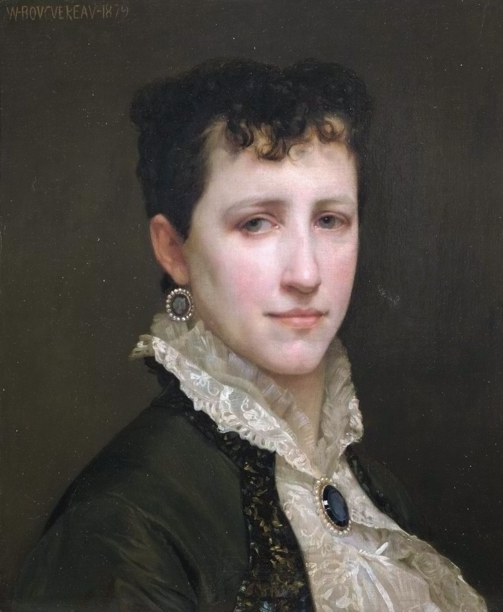 Retrato de Mademoiselle Elizabeth Gardner de William Adolphe Bouguereau