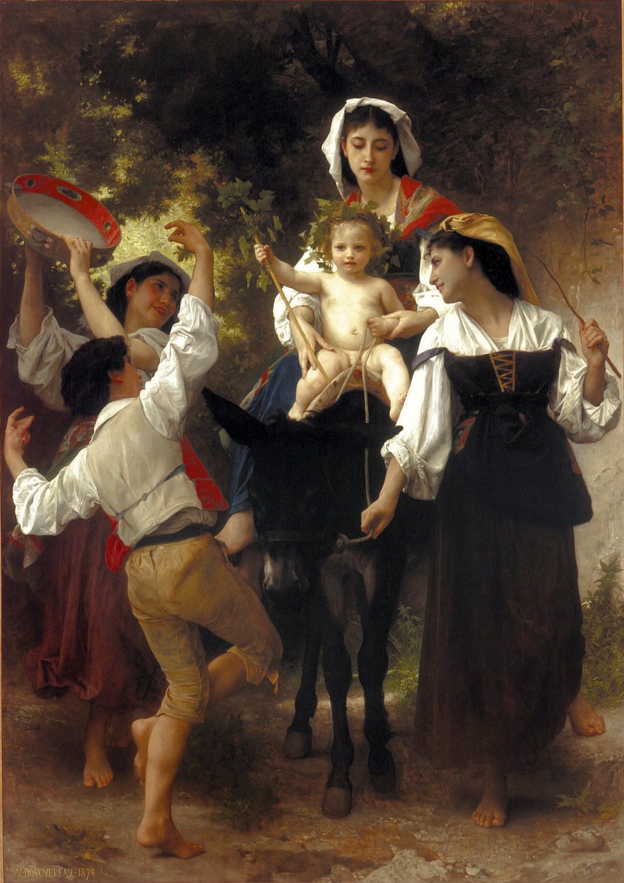 Retornar da Colheita de William Adolphe Bouguereau
