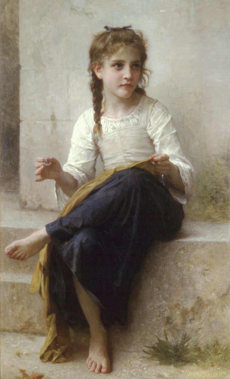 De costura de William Adolphe Bouguereau