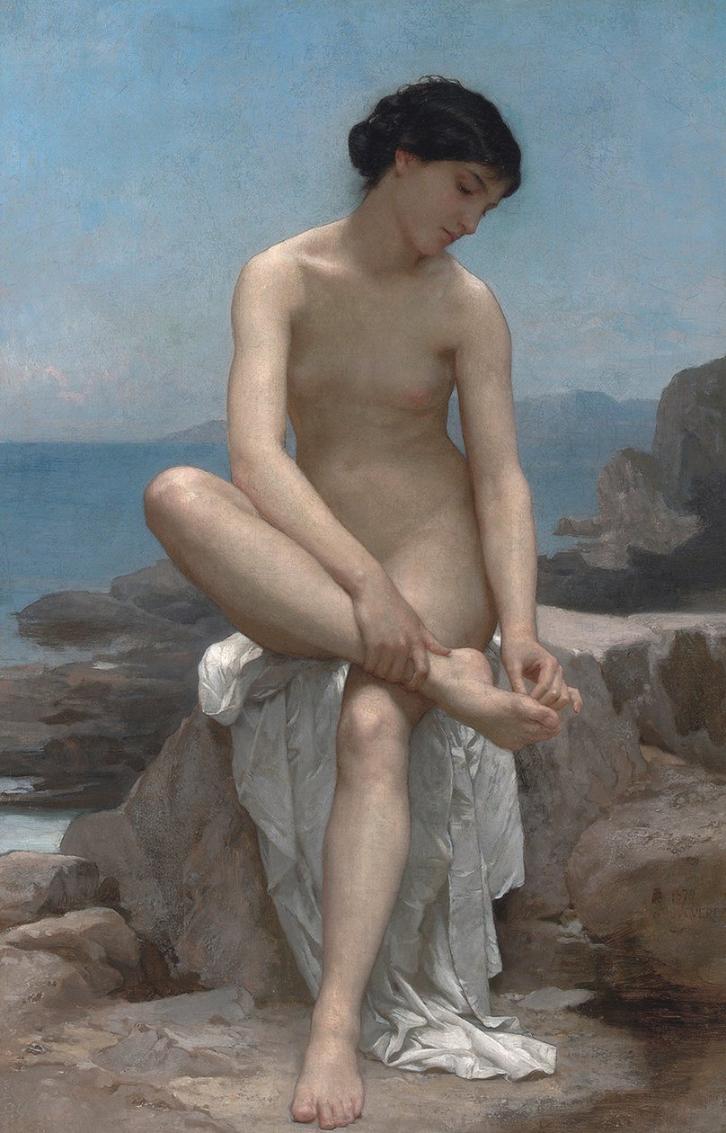 O banhista de William Adolphe Bouguereau
