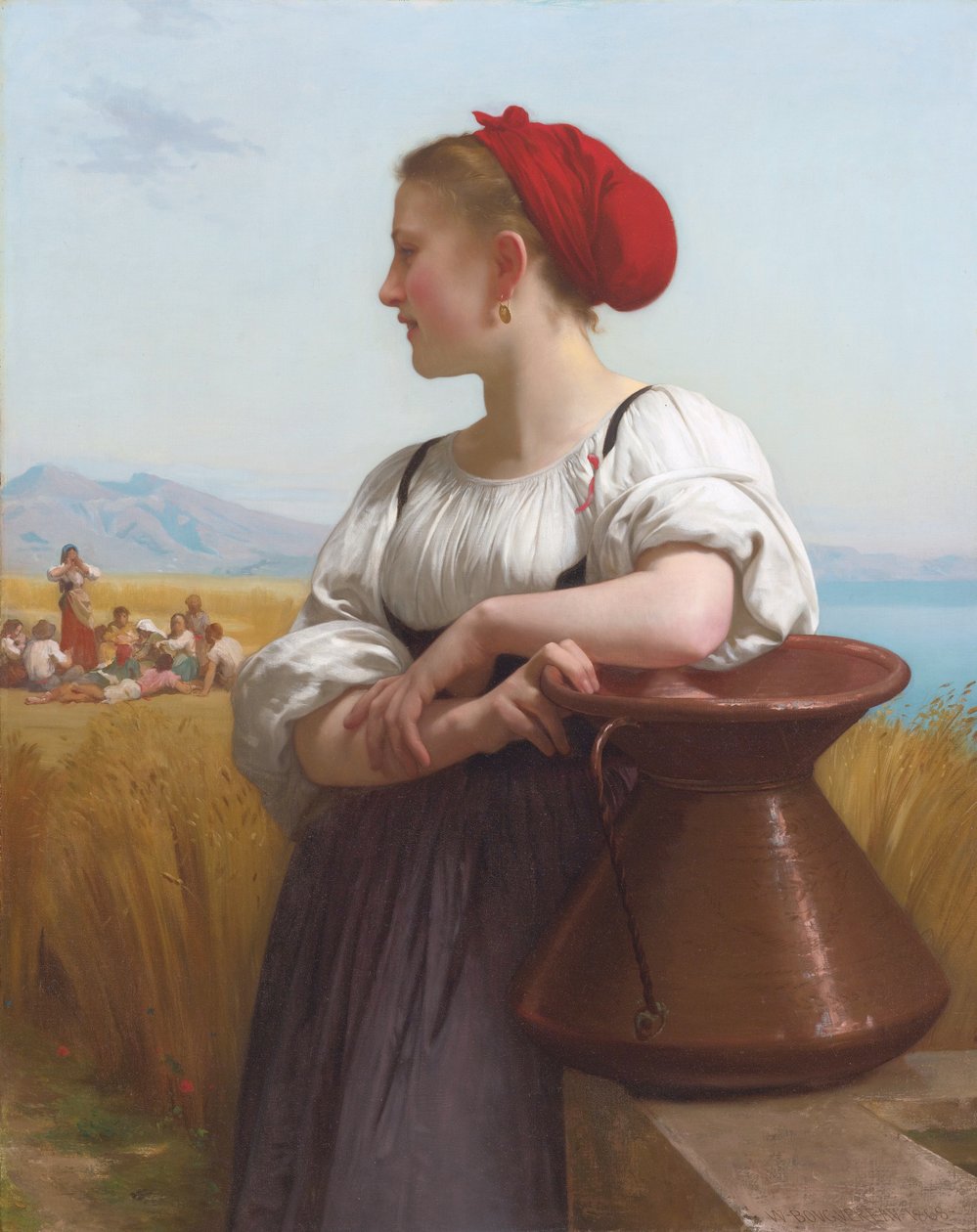 The Harvester de William Adolphe Bouguereau