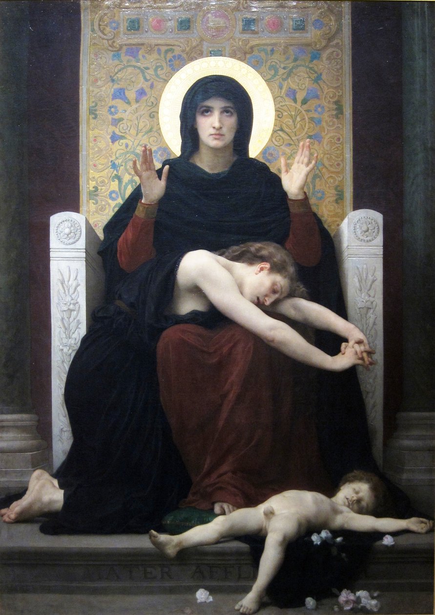 A Virgem da Consolação de William Adolphe Bouguereau