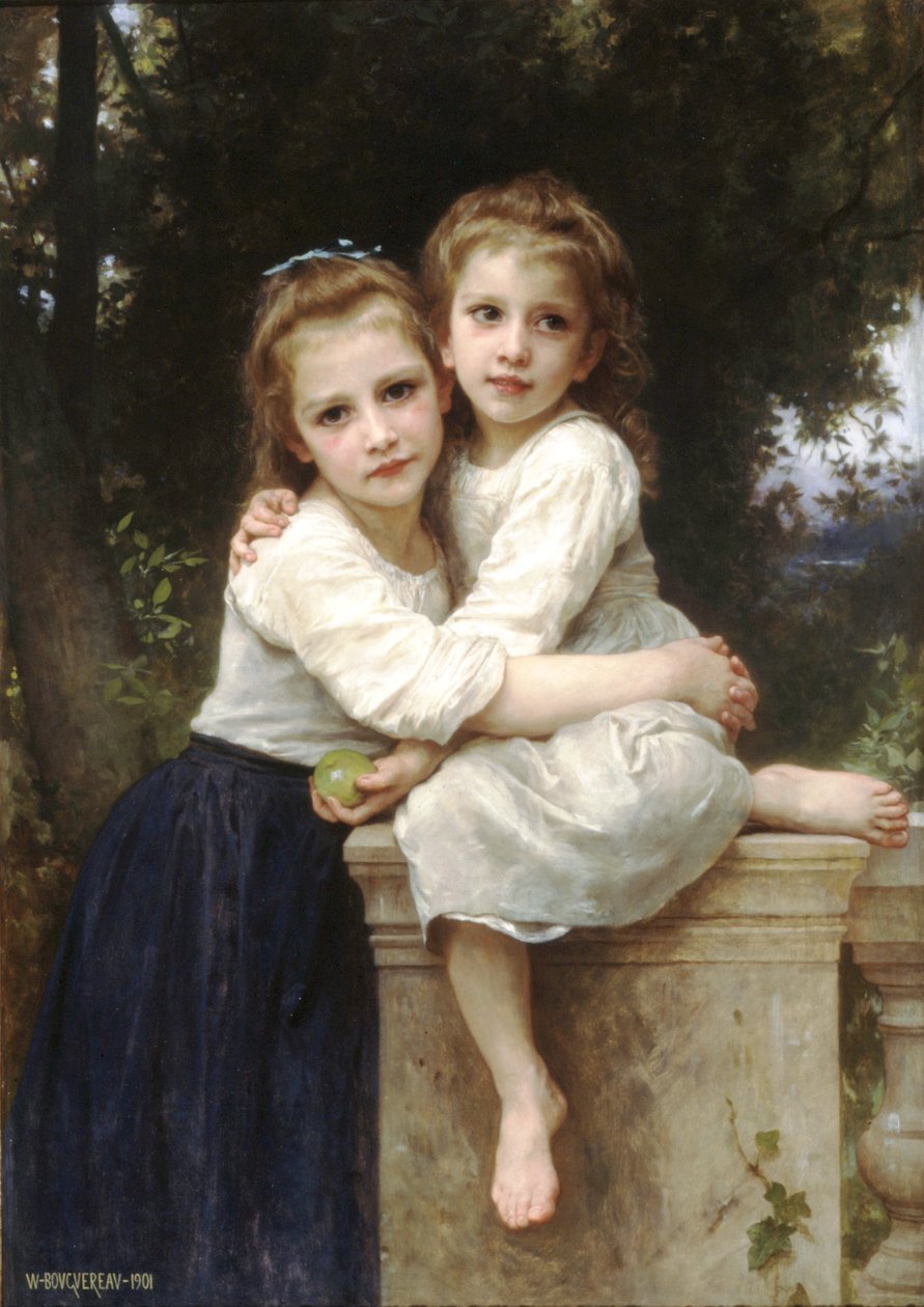 Duas irmãs de William Adolphe Bouguereau