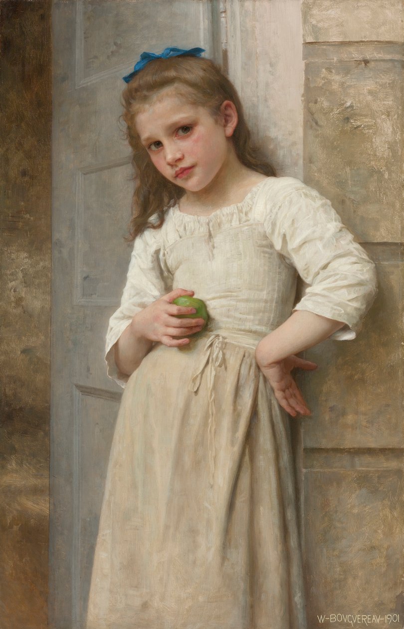 Yvonne à porta de William Adolphe Bouguereau