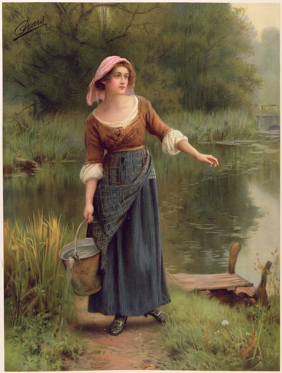 Uma beleza rústica, do anuário das peras, 1912 de William Affleck
