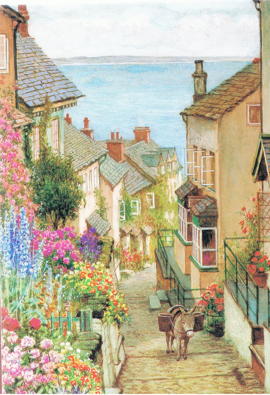 Clovelly, da fonte desconhecida de William Affleck Carruthers