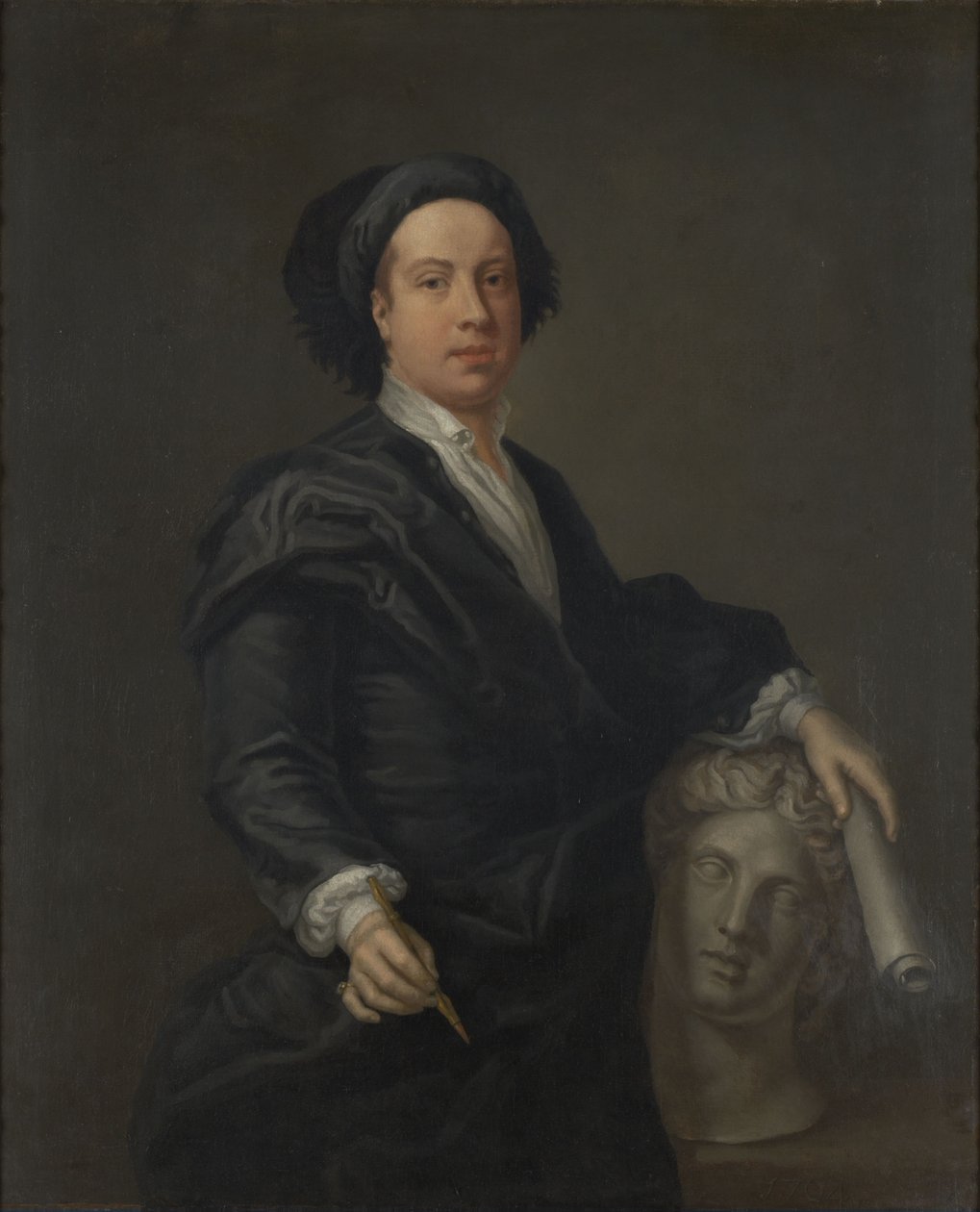 Retrato de William Kent (1685-1748) de William Aikman