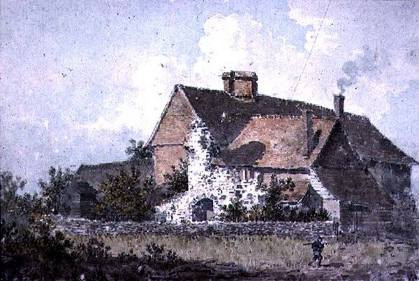Higham Abbey perto de Rochester de William Alexander
